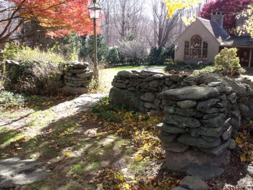 The back of the Josiah Wright House